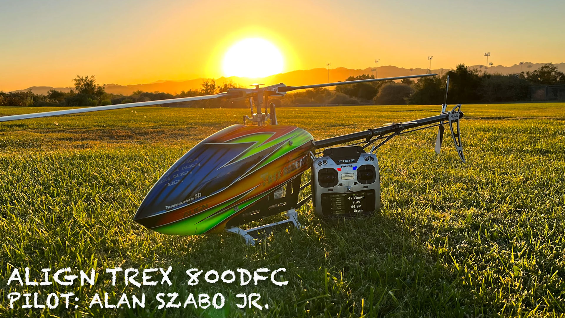 Alan Szabo Jr. ALIGN Trex 800 DFC 10/27/2023