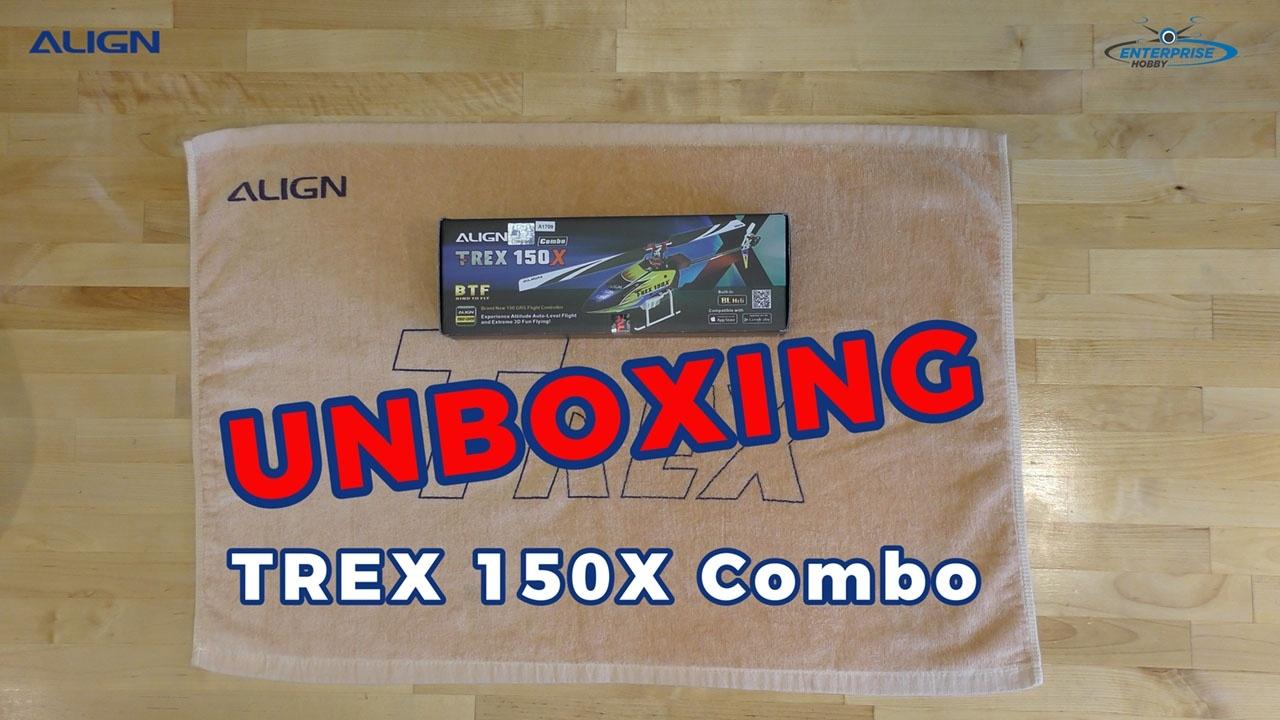 Unboxing TREX 150X Combo RH15E06X from Align