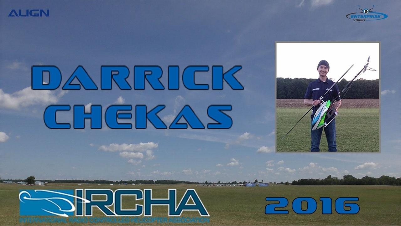 Darrick Chekas Trex700N Demo Flight at IRCHA 2016