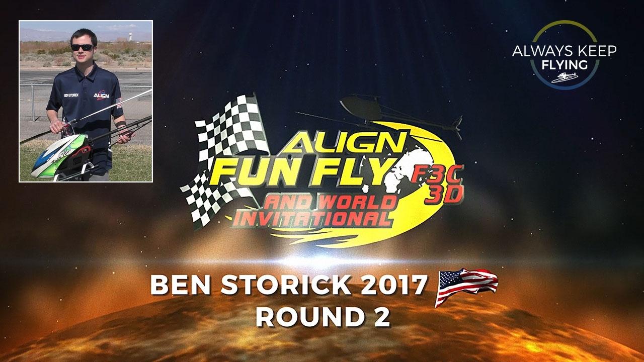 Ben Storick Round 2 Align FunFly and World Invitational 2017