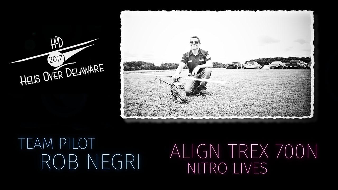 Rob Negri Align TREXN 700N Friday Demo 1 Helis Over Delaware 2017