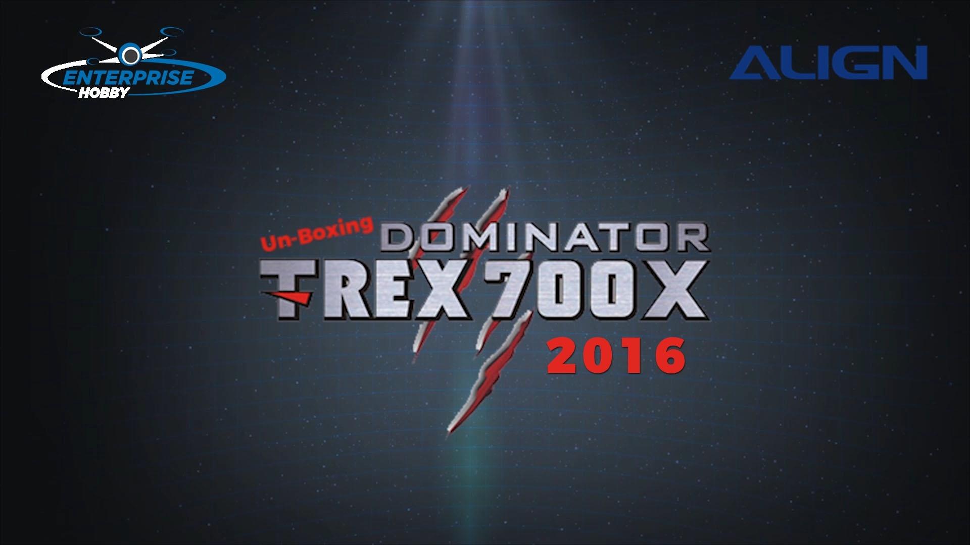 UnBoxing Align T-REX 700X Super Combo Kit RH70E23X 2016