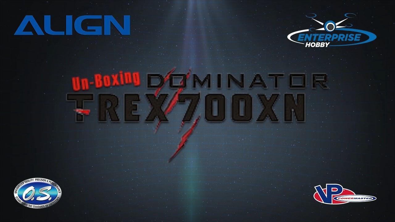 UnBoxing Align T-REX 700XN Combo 2017