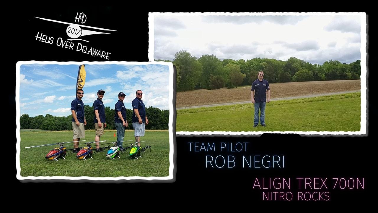 Rob Negri Align TREX 700N Saturday Night Demo 1 Helis Over Delaware 2017