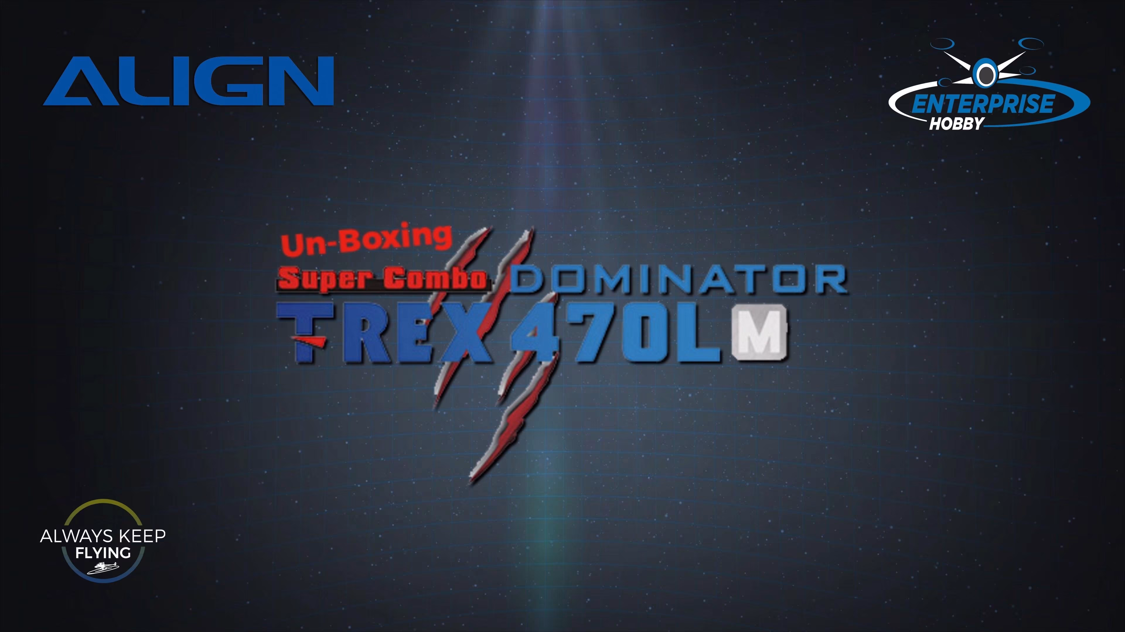 TREX 470LM Unboxing Enterprise Hobby Align RH47E01X