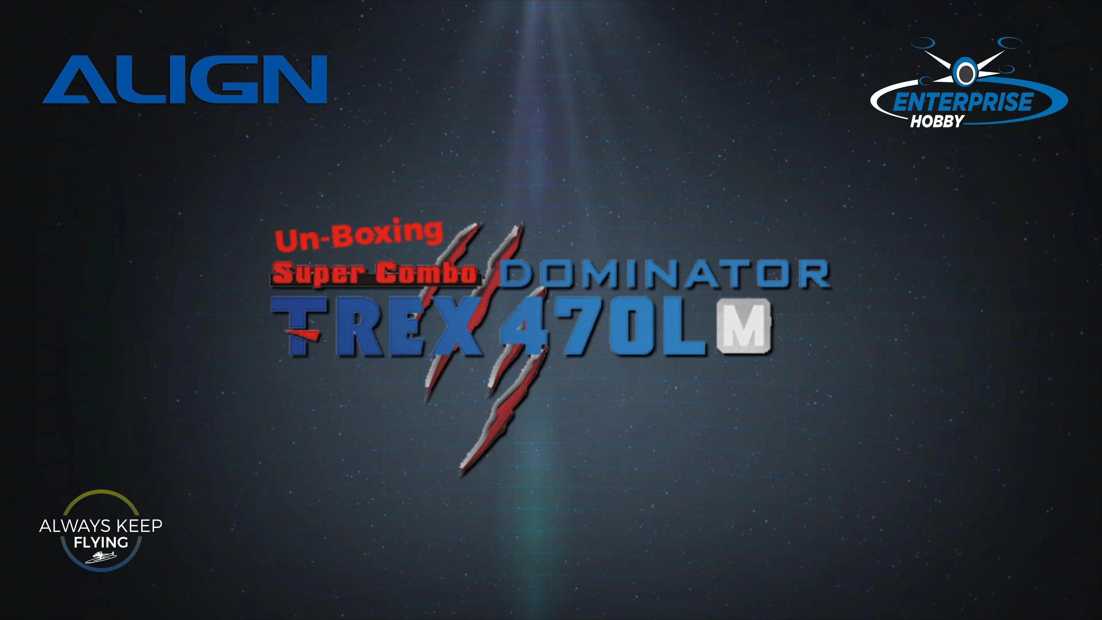 TREX 470LM Unboxing Enterprise Hobby Align RH47E01X