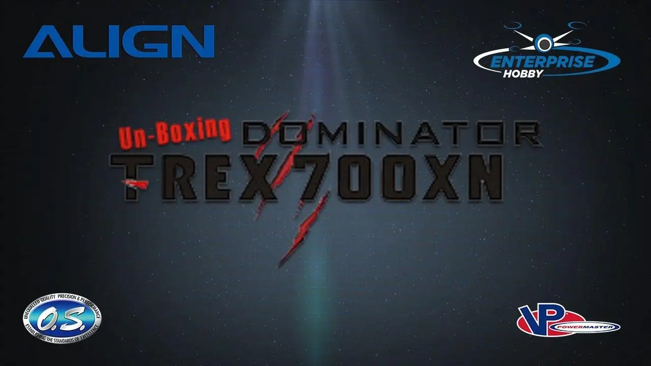 UnBoxing Align T-REX 700XN Combo 2017