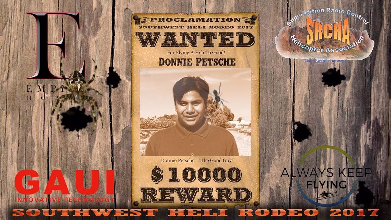 Donnie Petsche Saturday Gaui Flight Southwest Heli Rodeo 2017