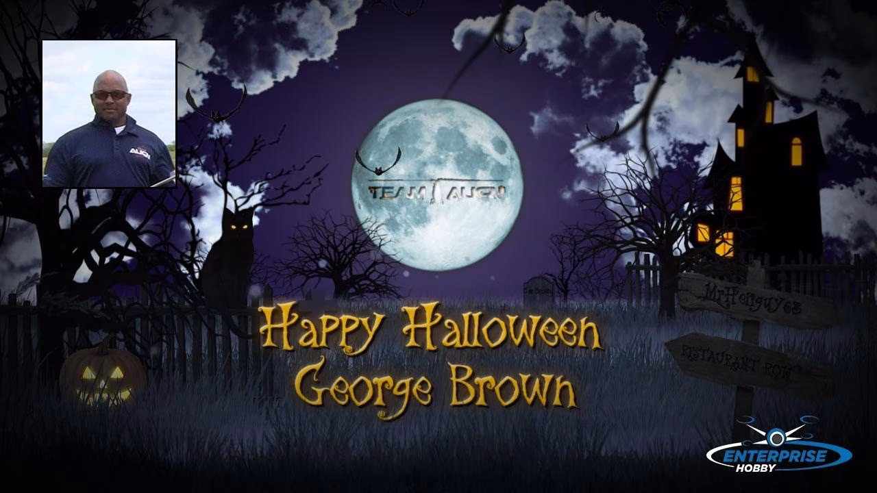 George Brown Align TREX 700N 20th Anniversary Aero Hobbies FunFly 2017