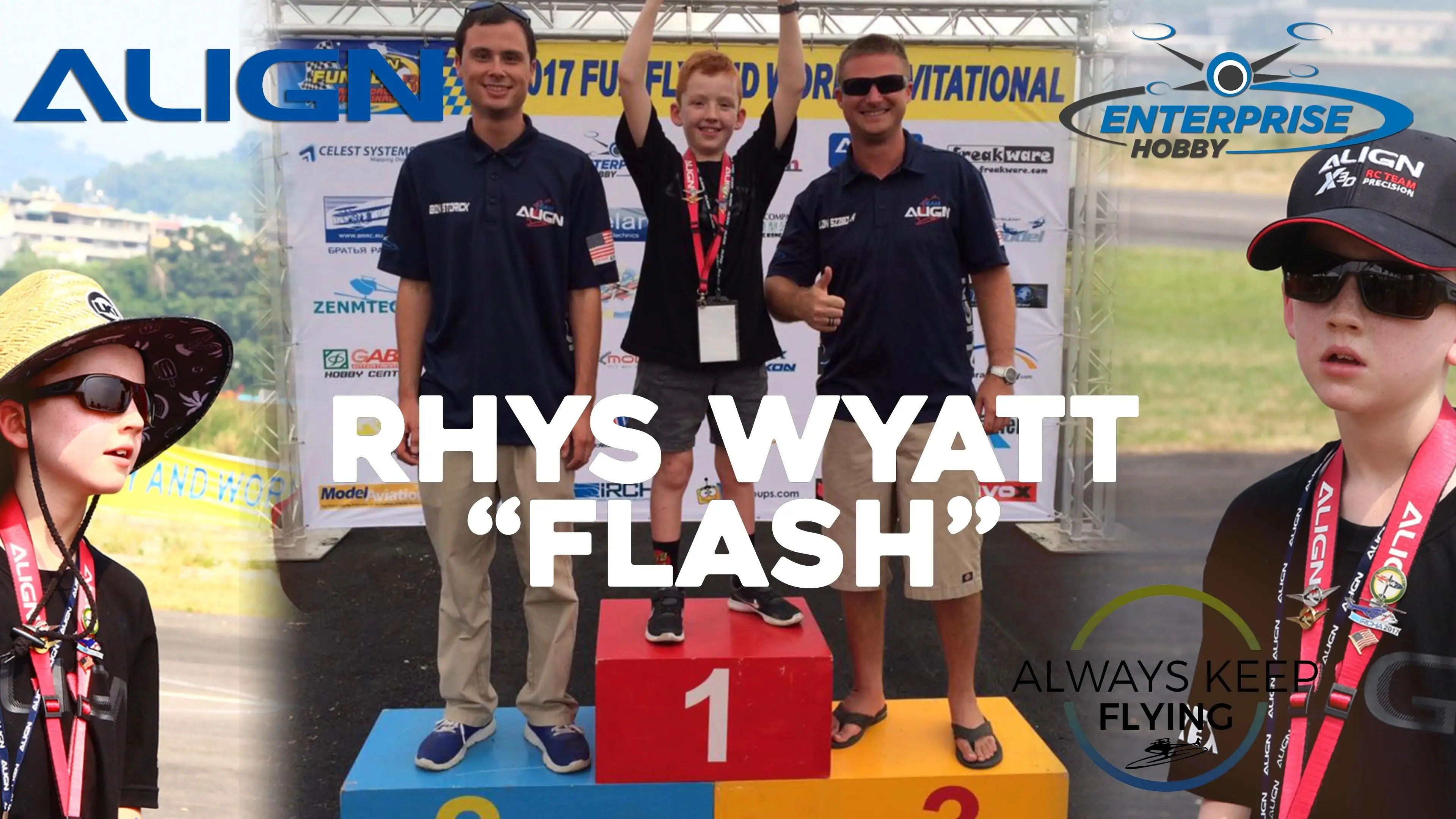 Meet Rhys Wyatt aka Flash Team Align Enterprise Hobby Fast 2017